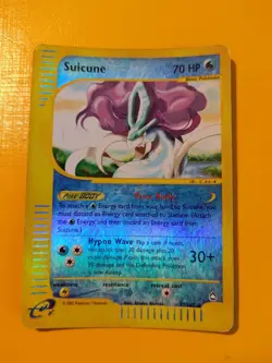 Pokemon card - Suicune aquapolis 37/147 REVERSE HOLO -no shining no Crystal - Image 2