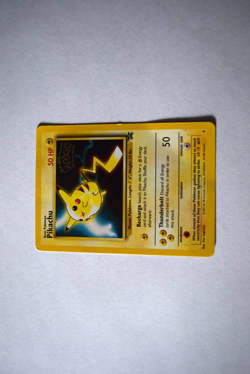 Pokemon Pikachu WB Movie Promo card 1999 WOTC Sugimori 04/53 Black Star - Image 1