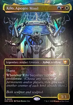 Kilo, Apogee Mind (Borderless) Foil M Commander: Edge of Eternities 3 NM - Image 1