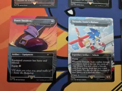 Secret Lair x Sonic Turbo Gear Non Foil Set - Magic The Gathering OPENED - Image 4