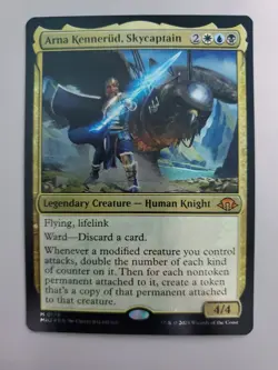 MTG Arna Kennerud, Skycaptain Modern Horizons 3 0178 Foil Mythic - Image 1