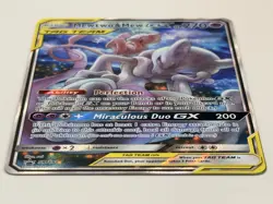 Pokemon TCG - Mewtwo & Mew GX - Tag Team - SM191 - Ultra Rare - Sun & Moon - Image 3