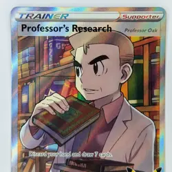 Professors Research 024/025 Celebrations Full Art Trainer Nm Pokemon Tcg - Image 2