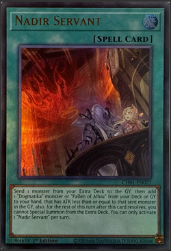Yugioh! - Nadir Servant - CH01-EN027 - Ultra Rare - NM/M - Image 1