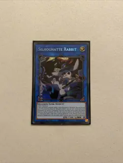 Yugioh Silhouhatte Rabbit INFO-EN052 Secret Rare 1st Ed NM - Image 1