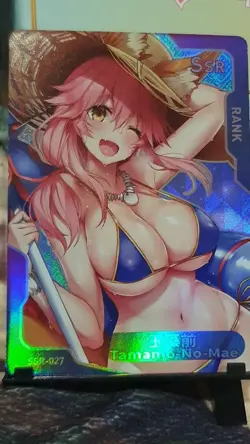Goddess Story SENPAI HAVEN 3 SSR-027 TAMAMO NO MAE FATE ANIME WAIFU CARD - Image 1