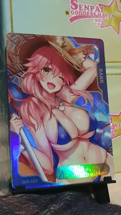 Goddess Story SENPAI HAVEN 3 SSR-027 TAMAMO NO MAE FATE ANIME WAIFU CARD - Image 2