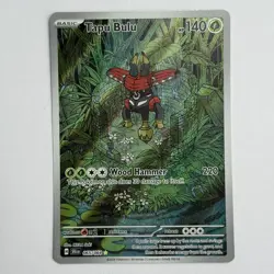 Pokemon TCG Tapu Bulu 065/064 Shrouded Fable Illustration Rare Card Near Mint - Image 1