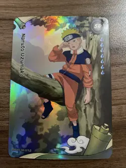 Naruto Uzumaki SR-007L2 Official Naruto Kayou Trading Card NM - Image 1