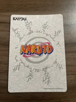 Naruto Uzumaki SR-007L2 Official Naruto Kayou Trading Card NM - Image 2