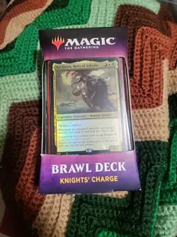 BRAWL DECK: KNIGHTS' CHARGE FACTORY SEALED! *THRONE OF ELDRAINE* - Image 1