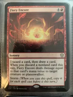Fiery Encore ~ Commander: Strixhaven [ NearMint ] [ Magic MTG ] - Image 1