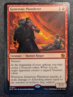Generous Plunderer - Outlaws of Thunder Junction (MTG) - Image 1
