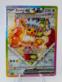 2023-25 Pokemon SV Black Star Promos SVP EN Eevee ex #174 - Image 1