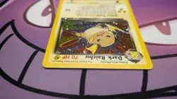 Dark Raichu 83/82 Team Rocket Holo Pokemon TCG Wizards of The Coast NM-LP - Image 3