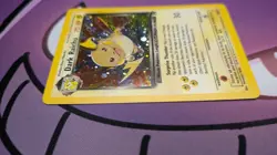 Dark Raichu 83/82 Team Rocket Holo Pokemon TCG Wizards of The Coast NM-LP - Image 4