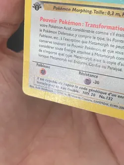 CARTE POKEMON METAMORPH 18/62 EDITION 1 FR RARE WIZARDS FOSSILE - BE/PL - Image 5