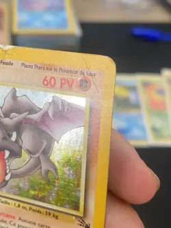 CARTE POKEMON PTERA 1/62 EDITION 1 FR HOLO WIZARDS FOSSILE - PL - Image 3