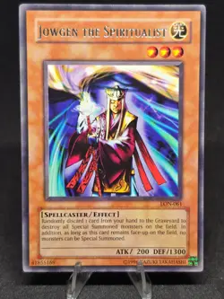Yu-Gi-Oh! Jowgen the Spiritualist LON-061 Labyrinth of Nightmare Rare NM - Image 1