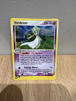 Gardevoir 7/109 EX Ruby & Sapphire Holo Rare Pokemon Card TCG 2004 - Image 1