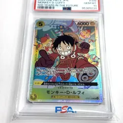 Psa 10 One Piece Card Monkey D. Luffy OP07-109 500 Years In The Future Japanese - Image 2