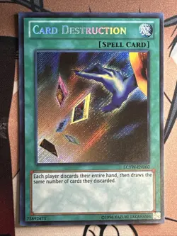 Card Destruction - NM - LCYW-EN060 - Secret Rare - Unlimited - Image 1