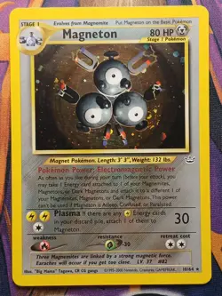 Magneton - 10/64 - Neo Revelation - Holo Rare - Vintage - LP - Pokemon Card - Image 1