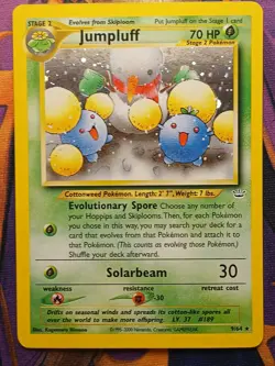 Jumpluff - Neo Revelation - 9/64 - Holo Rare - Vintage - LP - Pokemon Card - Image 1