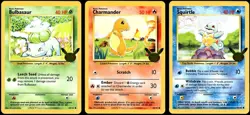 Bulbasaur 44/102 Charmander 46/102 Squirtle 63/102 JUMBO Set Pokemon Card - Image 1