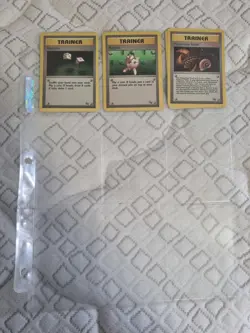 Pokemon Cards (TCG) 1999 Fossil Set - Uncommon, Common, Trainers - 55 Cards - Image 4