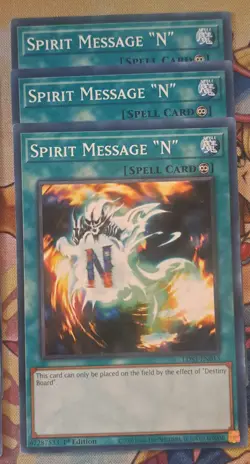 Yugioh! * Destiny Board Lot * Spirit Message F I N A L Dark Sanctuary 24 Cards - Image 5