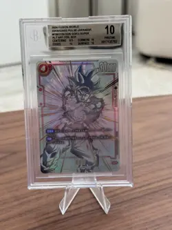 Dragon Ball Super Card Game Son Goku Awakened Pulse FB01-139 ALT ART FOIL SCR - Image 1