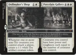 Dollmaker's Shop // Porcelain Gallery M Duskmourn: House of Horror 4 LP MTG - Image 1