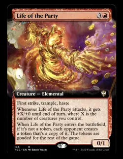 Life of the Party (Extended Art) 148 R Commander: Streets of New Capenna - Image 1