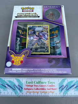 Pokemon Mythical Pokemon Collection Genesect Box NEW Sealed - Image 1