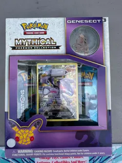 Pokemon Mythical Pokemon Collection Genesect Box NEW Sealed - Image 2