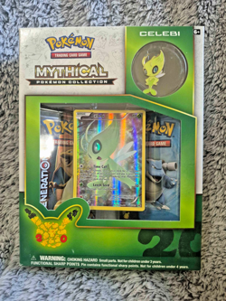 Mythical Pokemon Collection Box Celebi XY111 Promo Sealed New 2x Generation Pack - Image 1