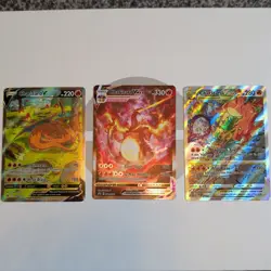 Pokemon Charizard UPC Promo Set |SWSH260 V | SWSH261 VMAX | SWSH262 VSTAR - Image 1