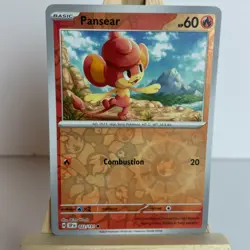 Pansear 22/191 Surging Sparks Reverse Holo Common Pokemon Light Play+ - Image 1
