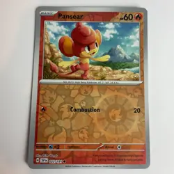 Pansear 22/191 Surging Sparks Reverse Holo Common Pokemon Light Play+ - Image 3