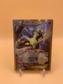 Pokemon TCG Alakazam EX (Secret) 125/124 Fates Collide Holo LP Read Description - Image 1