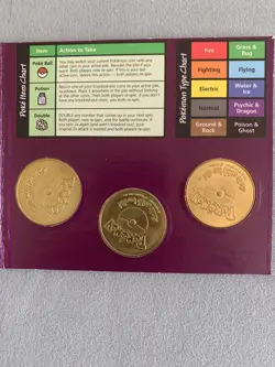 Pokemon Battling Coin Game Bundle 1999 Charizard, Pidgey and Squirtle Mint - Image 3
