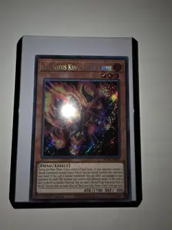 Yu-Gi-Oh! Red Lotus King, Flame Crime - BLTR-EN028 - Secret Rare - 1st Edition - Image 2