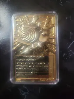 Pokemon 23k Gold Plated Collectors Card 61 Poliwhirl with Box & Certificate 1999 - Image 4