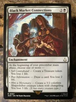 MTG TCG Assassins Creed Black Market Connections 0087 Regular Rare - Image 1