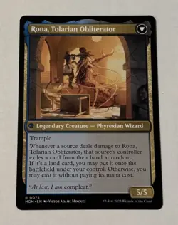 MTG Rona , Herald of Invasion Rona, Tolarian Obliterator March of the Machine - Image 2