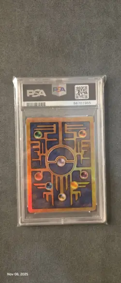 2000 Pokemon Game Promo Movie Ancient Mew PSA 9 MINT - Image 2