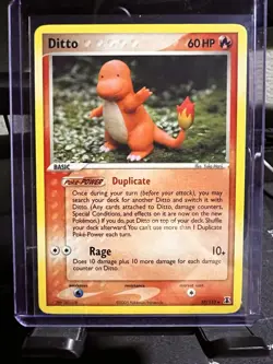 Ditto (Charmander) 37/113 - Pokemon EX Delta Species Regular Non-Holo - NM - Image 1
