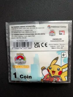 2025 Pokemon World Championships Pikachu Coin Sealed - Image 2
