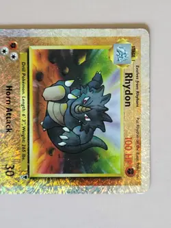 Pokemon Rhydon Legendary Collection Reverse Holo 35/110 HP - Image 4